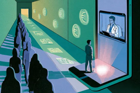 Jusqu'à 20€ pour voir un médecin plus vite : le business des coupe-files en téléconsultation énerve la profession