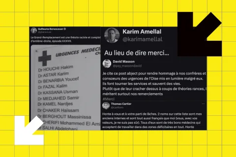 Un ancien candidat d'extrême-droite pointe le « grand-remplacement » chez les médecins