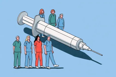 Le vaccin contre la grippe boudé par les personnes à risque, et encore plus par les soignants