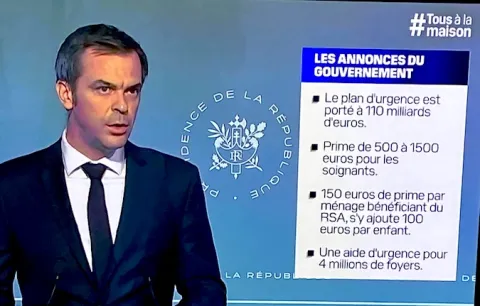 1500 euros pour les hospitaliers dans les départements les plus touchés par le Covid-19