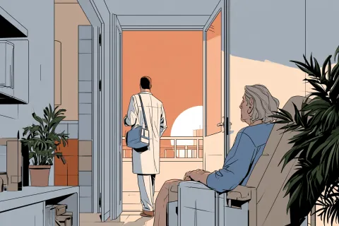 Canicule : SOS Médecins veut redonner sa place à la visite à domicile
