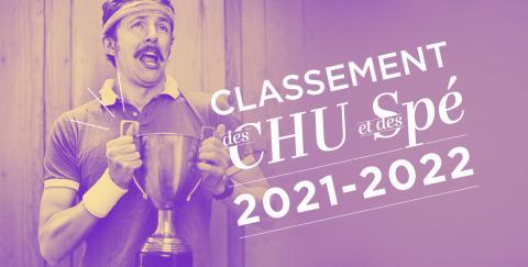 Le classement What's up Doc 2021 - 2022 des CHU et des Spé est arrivé !