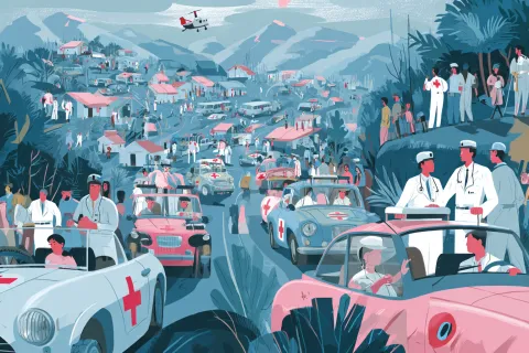 C'est la rentrée dans les déserts médicaux, des médecins débarquent en renfort dans les 150 « zones rouges »