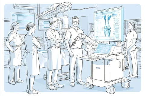 De la formation à l’autonomie : comment accompagner la prise en main de la robotique orthopédique au bloc opératoire