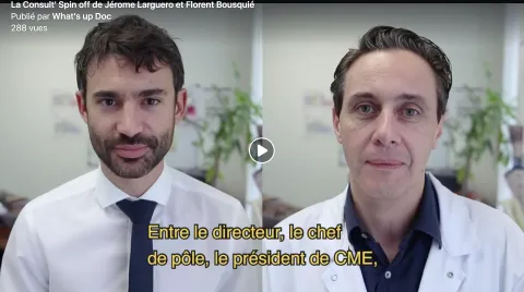 La Consult' Spin off de Jérome Larguero et Florent Bousquié 1/2