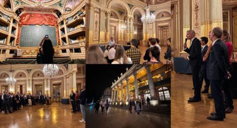 Le Grand Théâtre de Bordeaux, rien de moins pour accueillir les nouveaux internes du CHU de Bordeaux