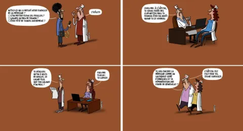 Les médecins et l'argent... Mais oui, il y a de quoi rire !