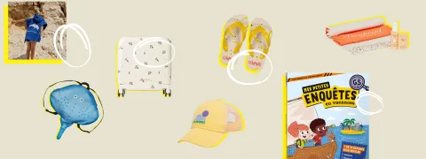 Shopping pointu pour petits baigneurs