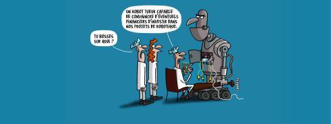 Quand robotique rime avec humoristique...