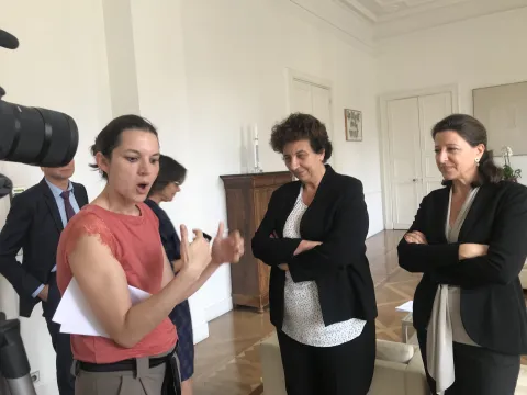 Le making off du making off de la Consult' d'Agnès et de Frédérique