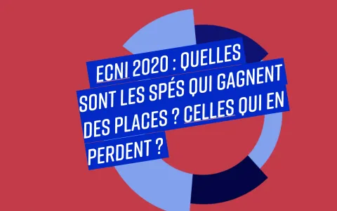 ECN 2020 : quels sont les spés qui gagnent des places ? Celles qui en perdent ? 