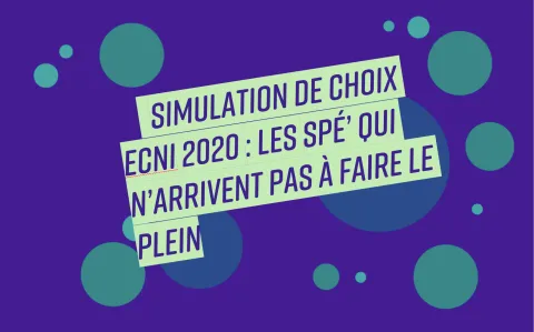 Simulation de choix ECNi 2020 : Les spé' qui ne font pas (encore) le plein 