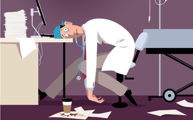 Épuisement professionnel : près de la moitié des médecins hospitaliers touchés 