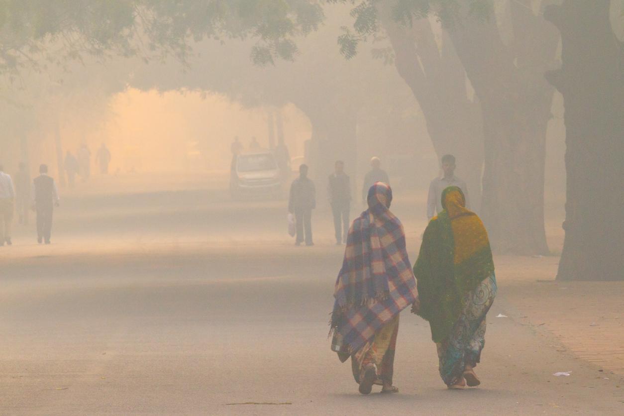 La pollution « nous tue » : la capitale indienne peine à respirer