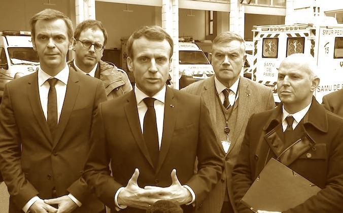 Emmanuel Macron visite le Samu de Paris, surchargé d’appels