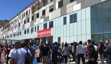 Attentat de Nice : témoignage à la sortie du bloc