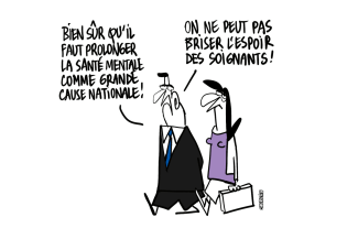 Le dessin du moral en sursis